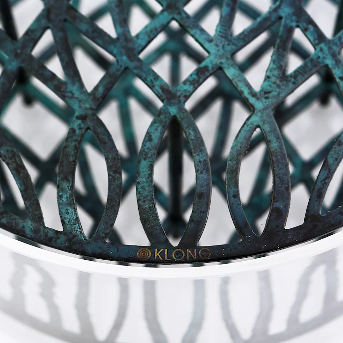 Luxe Bloemenvaas ÄNG blue-green Klong