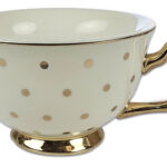 Kop & Schotel Polka 24kr Goud Christina Re | Kadeloo