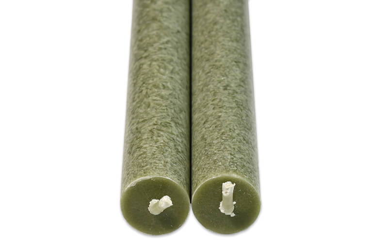 Kaarsen Olijf 35cm 2 Stuks Rondo