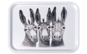 Dienblad "Amigos" Ezeltjes