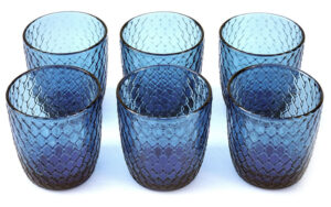 Waterglazen Sixties-IVV Blauw uni