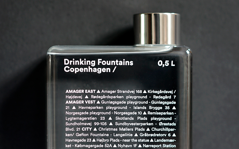 Waterfles Hervulbaar Copenhagen