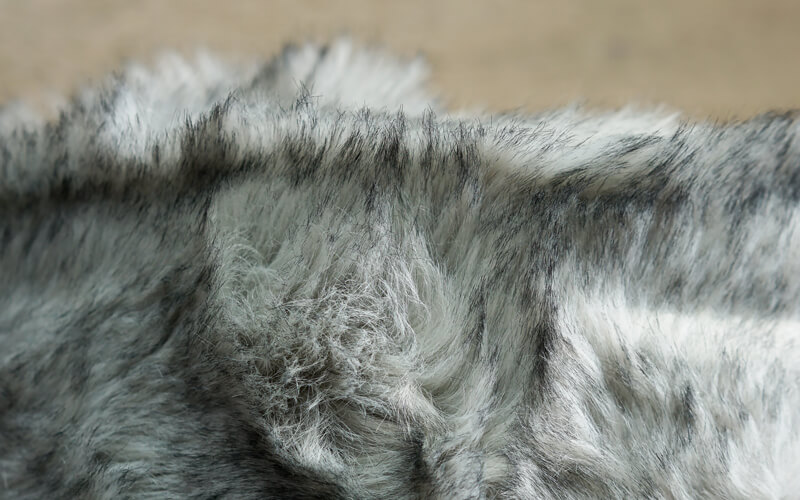 Plaid Cocooning Wolf Gris