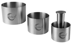 Garneerringen met Pusher Plate-it