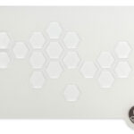 Bordstencils Hexagon set6 Plate-it | Kadeloo