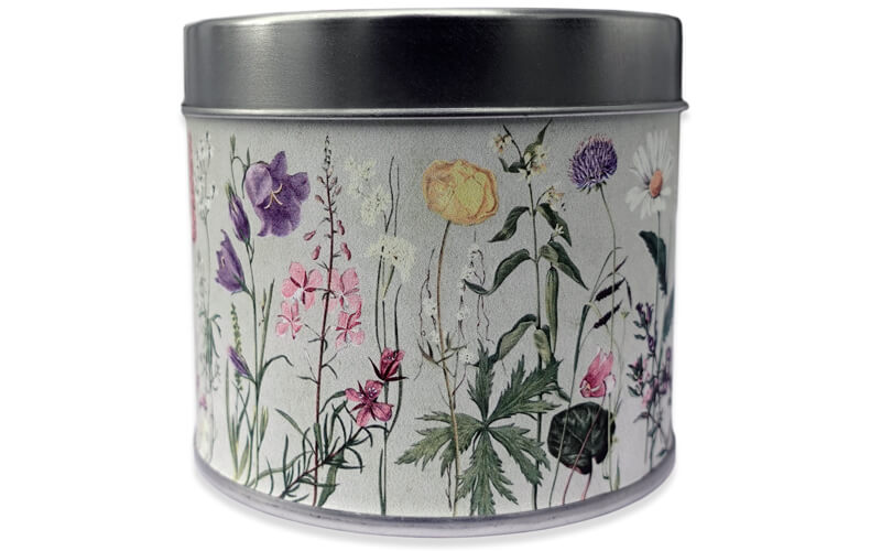 Geurkaars in Blik Flowers Wilde bloemen