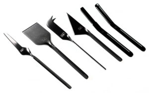 Kaas-Boter Messenset Mat-zwart Style-de-Vie