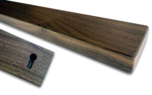 Magnetisch Messenrek Walnoot 50cm