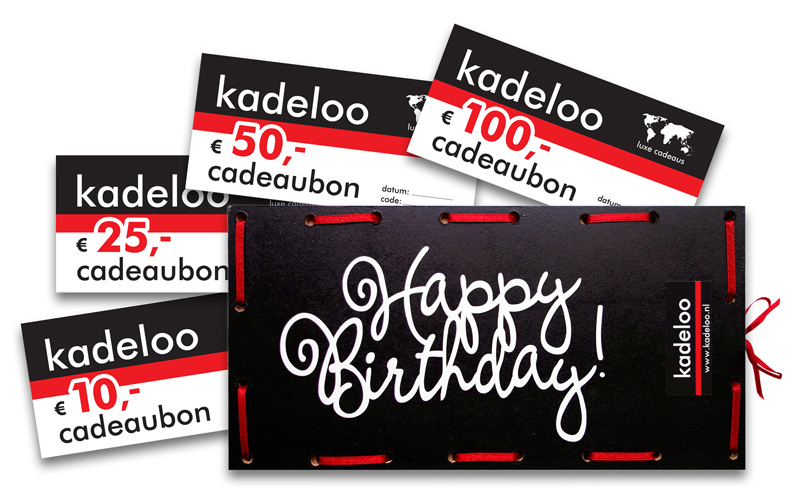 Cadeaubon - Kadeloobon € 100,-