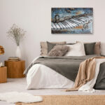 Metalen Schilderij 3D Piano Gave Specials | Kadeloo