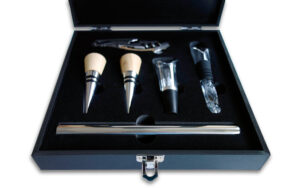 Kurkentrekker Luxury Line Eiken met accessoires