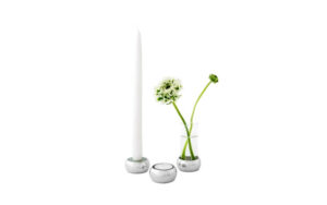 Tafelset Constella Aluminium Vaasje- Kandelaar