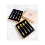 Vintage Theelepeltjes 24k Goud Christina Re | Kadeloo