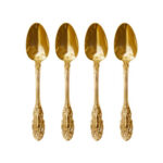 Vintage Theelepeltjes 24k Goud Christina Re | Kadeloo