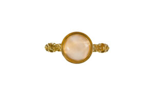 Vintage Theezeefje 24kr Goud Verguld Christina Re