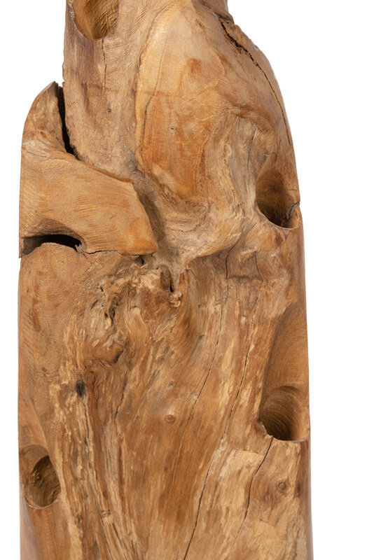 Wijnrek Teak wortel hout 6 flessen