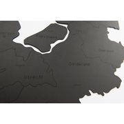 Landkaart Nederland Hout muurdecoratie