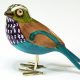 Houten vogel miniatuur vorkstaartscharrelaar