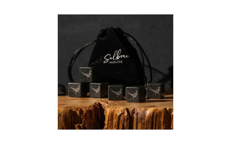Whisky Stones Fazant Set 6-Delig Selbrae House